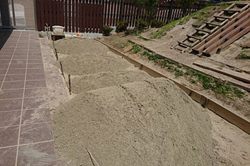 砂場の砂 福岡市の配達専門